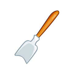 Shovel isolated illustration