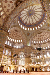 Fototapeta na wymiar Mosquée bleue Sultanahmet Camii Istanbul