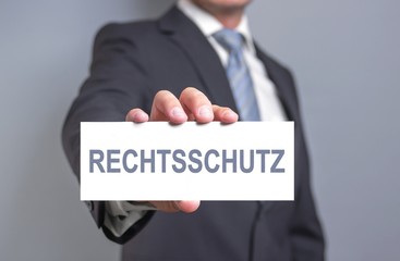 Obraz premium Rechtsschutz