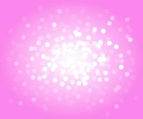 pink vector bokeh background