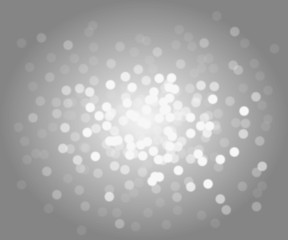 grey vector bokeh background