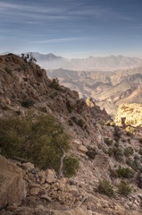 Mountains, Jabal Nakhal, Sultanate of Oman