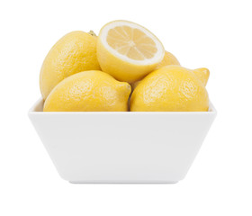 Lemon in bowl