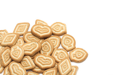 Miscellaneous small cookies. Photo.