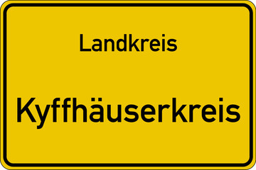 Fototapeta premium Kyffhäuserkreis