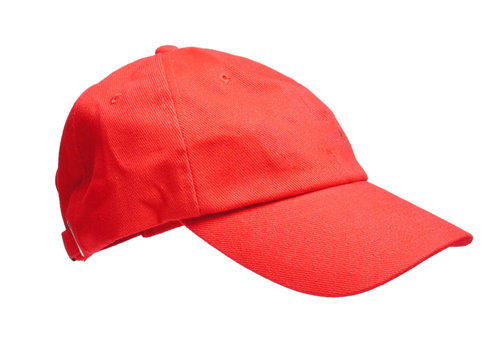 rotes Baseballcap