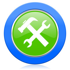 Fototapeta premium tools icon service sign