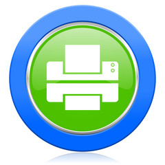 printer icon print sign