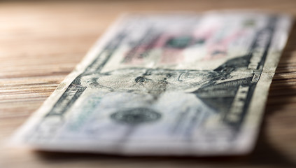 twenty dollars. close-up