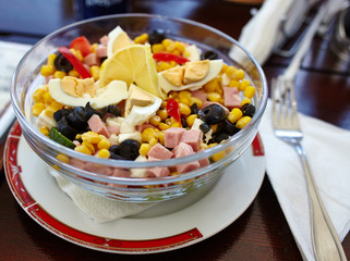 Healthy summer salad