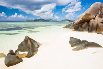 Fototapeta premium Anse Source d'Argent