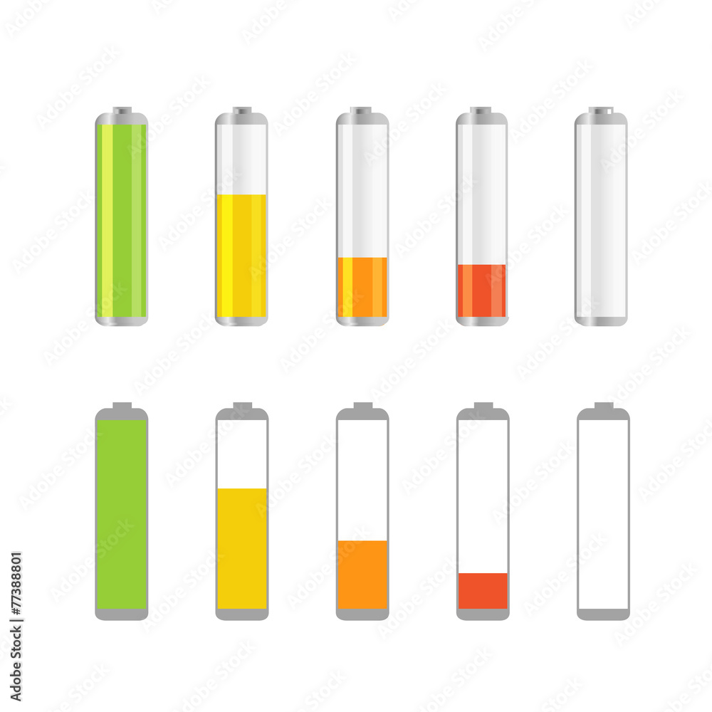 Poster different accumulator design elements