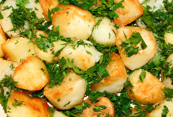fried potatoes