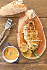 Marinierte Haehnchenbrust