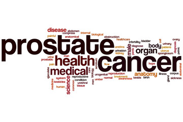 Prostate cancer word cloud
