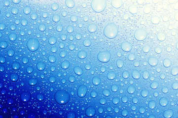 drops on glass