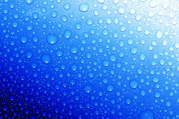 drops on glass