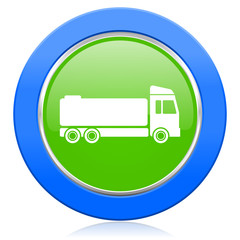 truck icon cargo sign