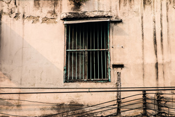 Window in old building