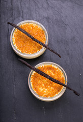 Vanilla bean Creme brulee