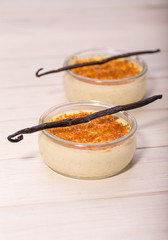 Vanilla bean Creme brulee