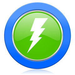 bolt icon flash sign