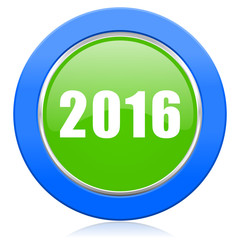 new year 2016 icon new years symbol