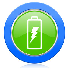 battery icon power sign