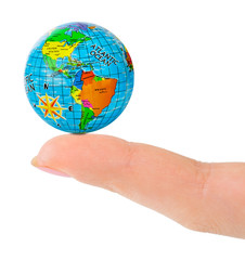 Finger and globe