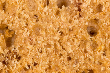 bread as a background. super macro