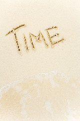 Beach: Time About To Wash Away