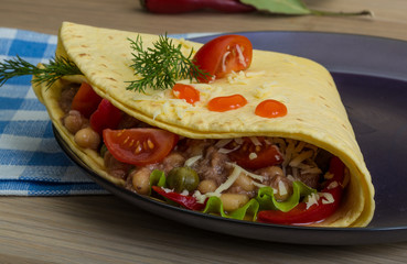 Tuna tortilla