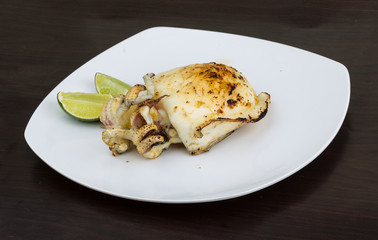 Grilled cuttlefish