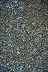 messy construction gravel texture