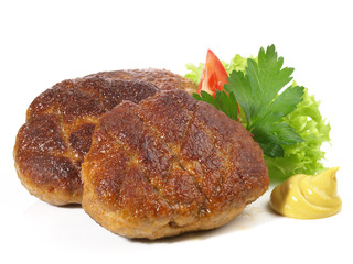 Frikadellen mit Senf