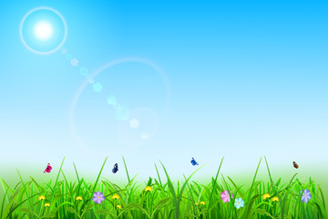 Fototapeta premium Spring background