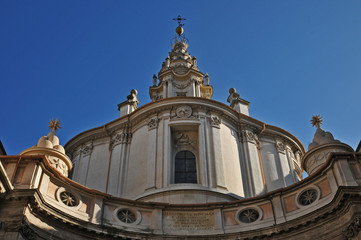 Naklejka premium Roma, la chiesa di Sant'Ivo alla Sapienza