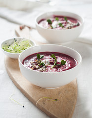 Vegetable cream soup