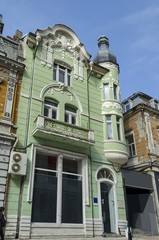 Ancient building with rich decoration