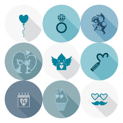 Happy Valentines Day Icons