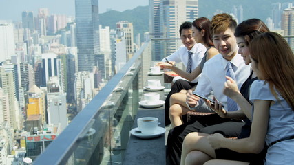 Team Business Associates News Success Rooftop Restaurant