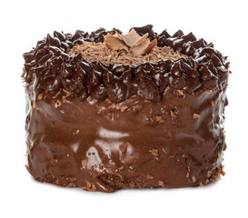 Cake chocolate isolated