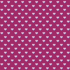 Texture with hearts