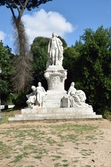 Fototapeta na wymiar Statue in Rom - Italien