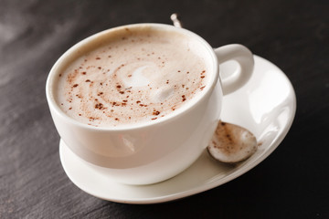 cup of cappuccino