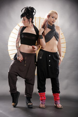 World fashion with a punk touch