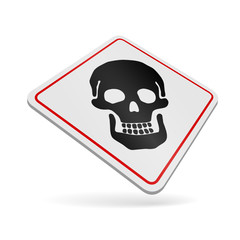 schild schraeg v3 totenkopf I