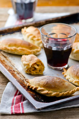 Empanadas ,traditional Argentina pies.