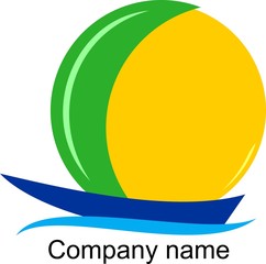 Sailboat  logo © Krzysztof Nogawczyk © profesja_bielsko