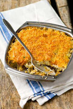 Parmentier,traditional French dish.